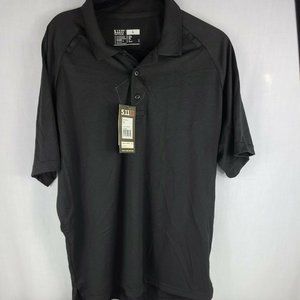 5.11 Tactical 71049 Men's Short Sleeve Black Perfo